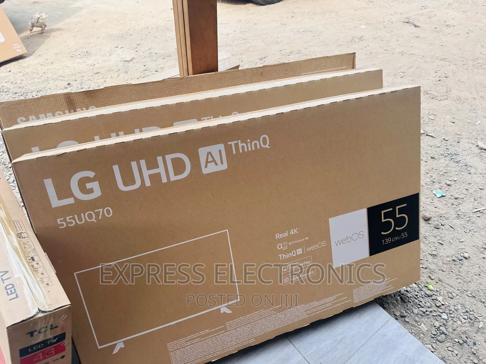 LG UHD Smart Glossy LED Screen 55UR70 Tv