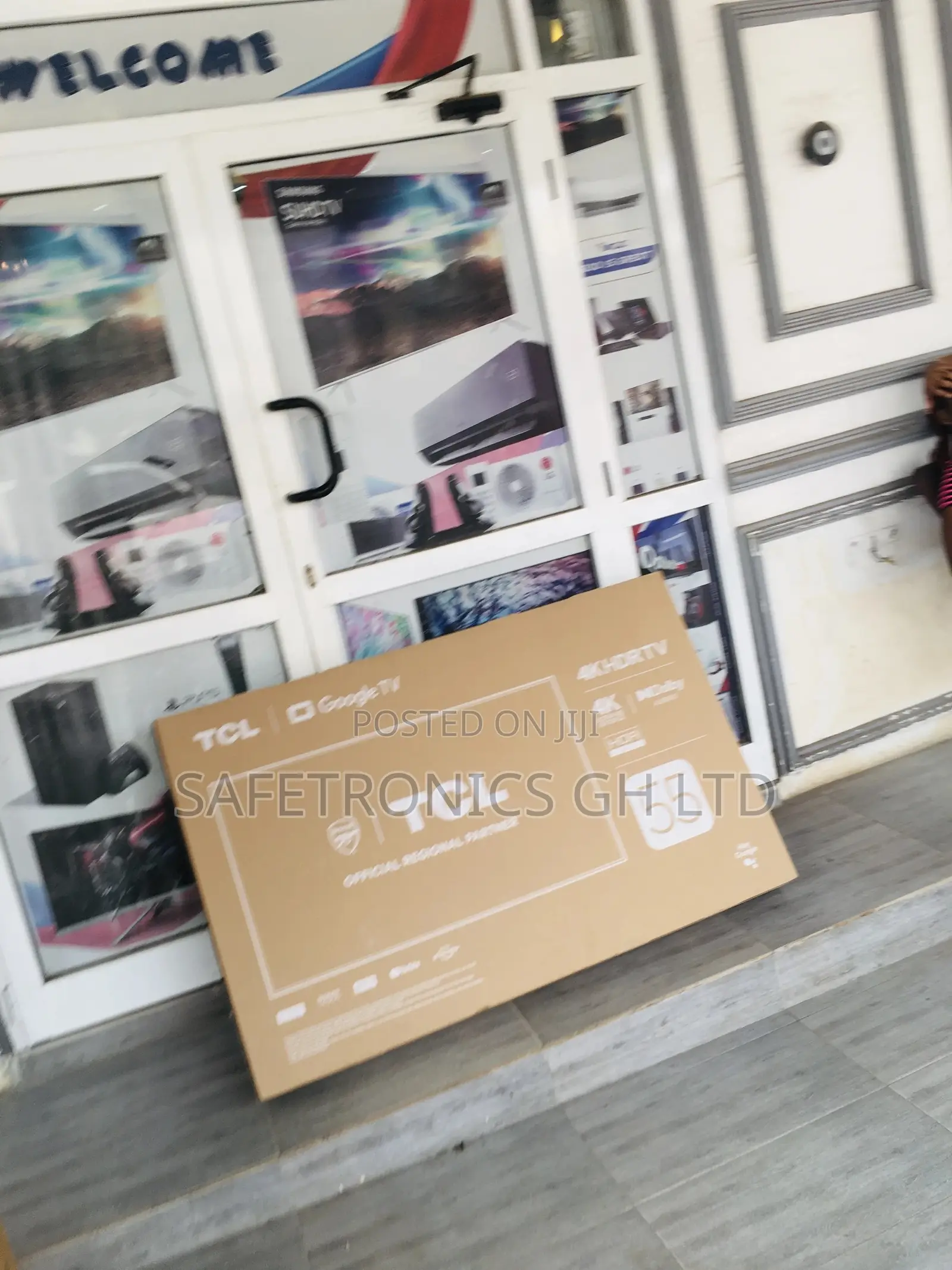 55 Inches Glossy LED Black TCL P635 Electric Smart Tv