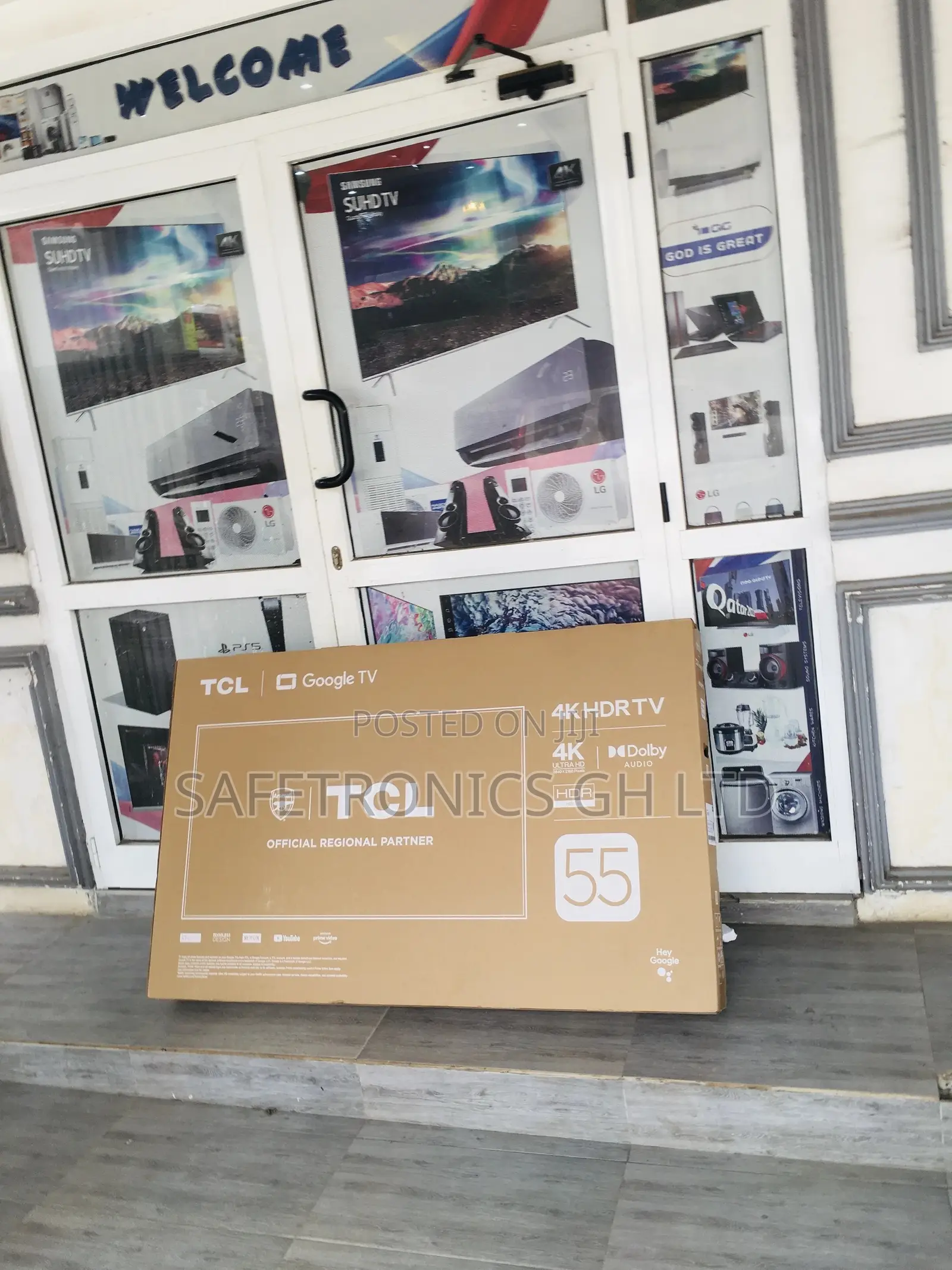 55 Inches Glossy LED Smart TCL HDR Electric P635 Tv