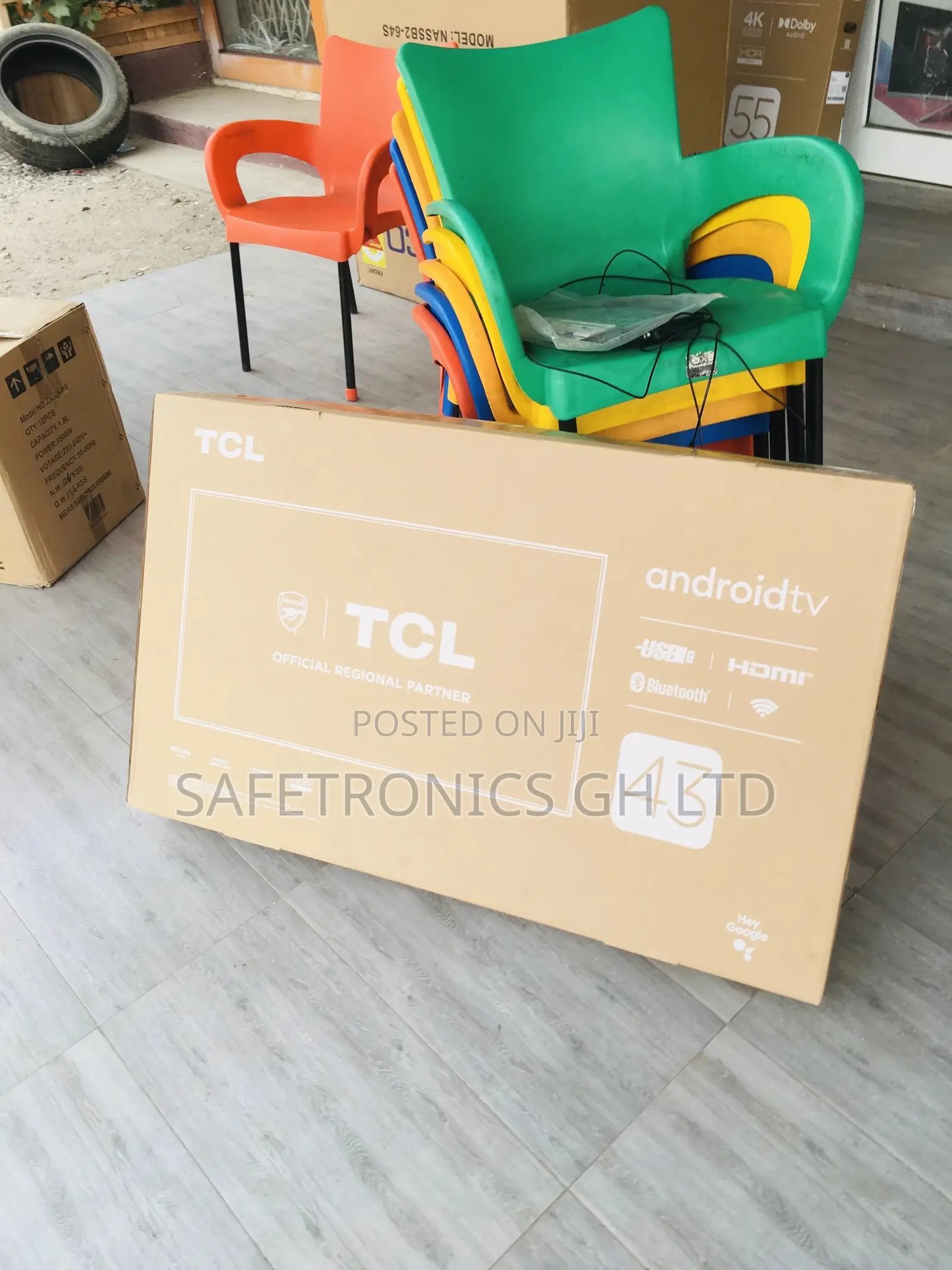 43 Inches Glossy LED Smart HDR TCL S5400A Electric Tv