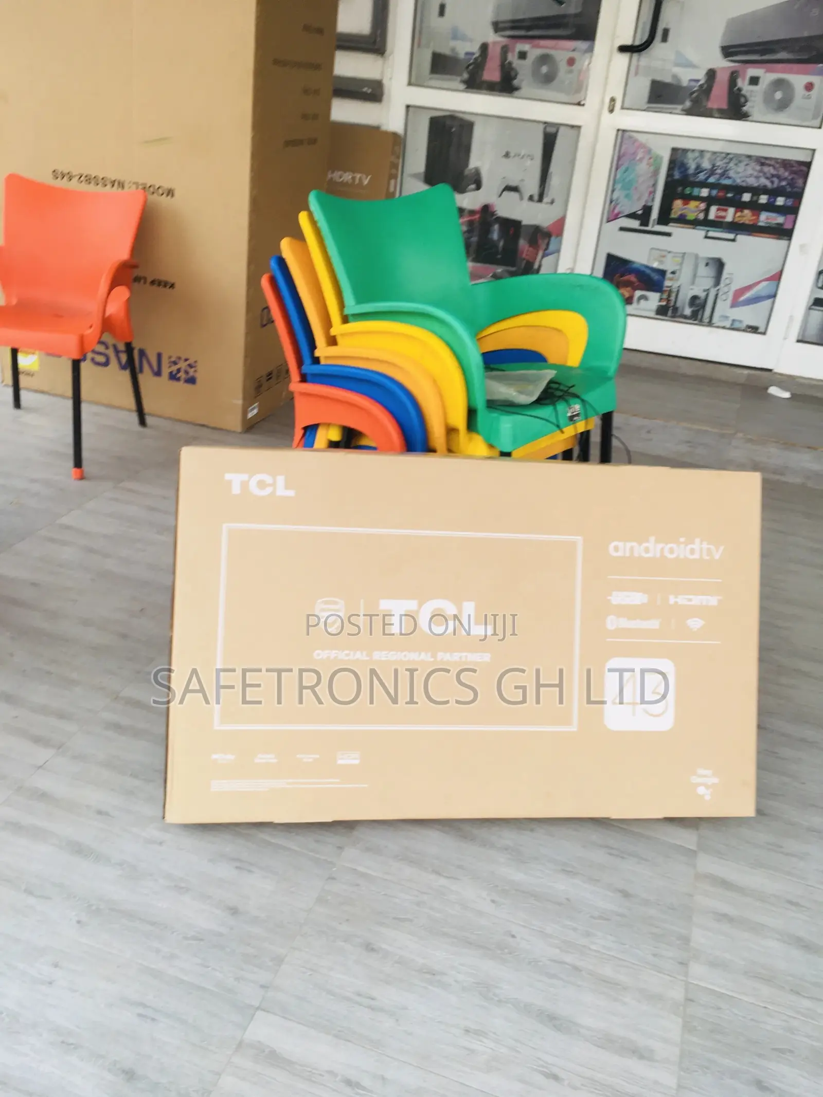 S5400A 43 Inches Glossy LED Black TCL Electric HDR Tv