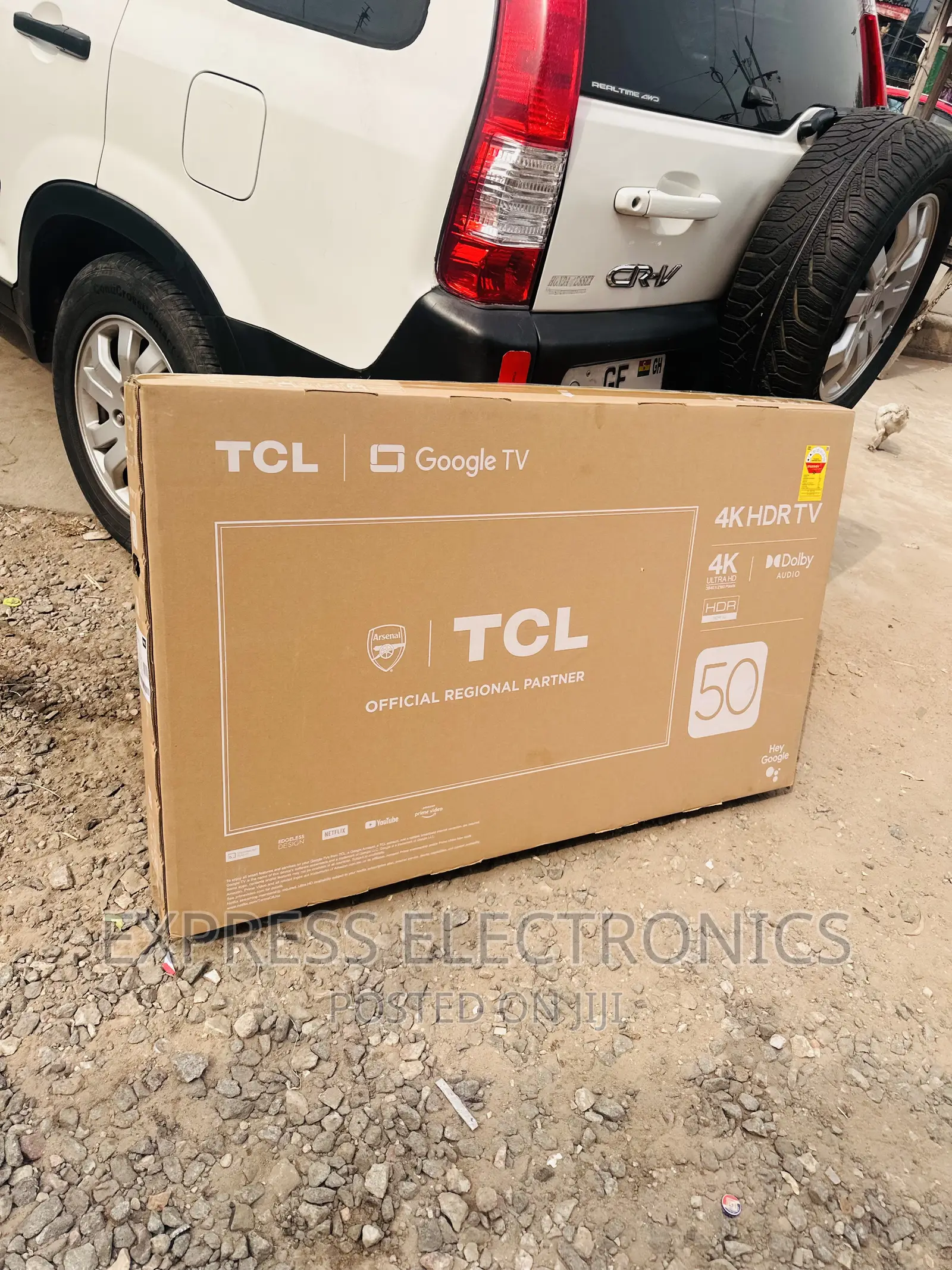 TCL Sleek New UHD Smart Android 50”P635 Tv 