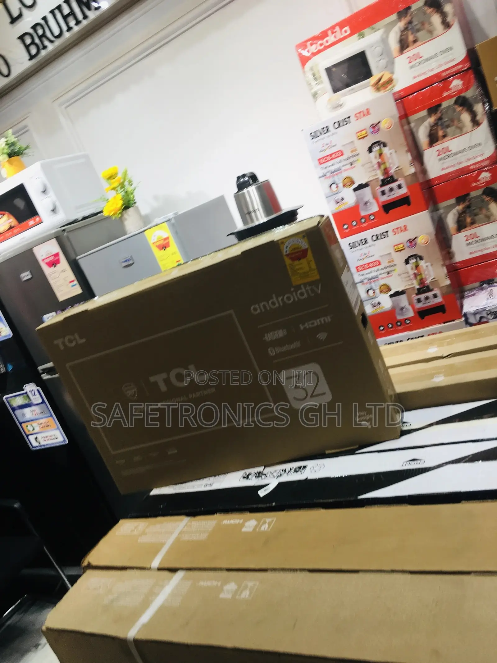 S5400A Black Electric TCL 32 Inches Glossy LED Full HD Tv