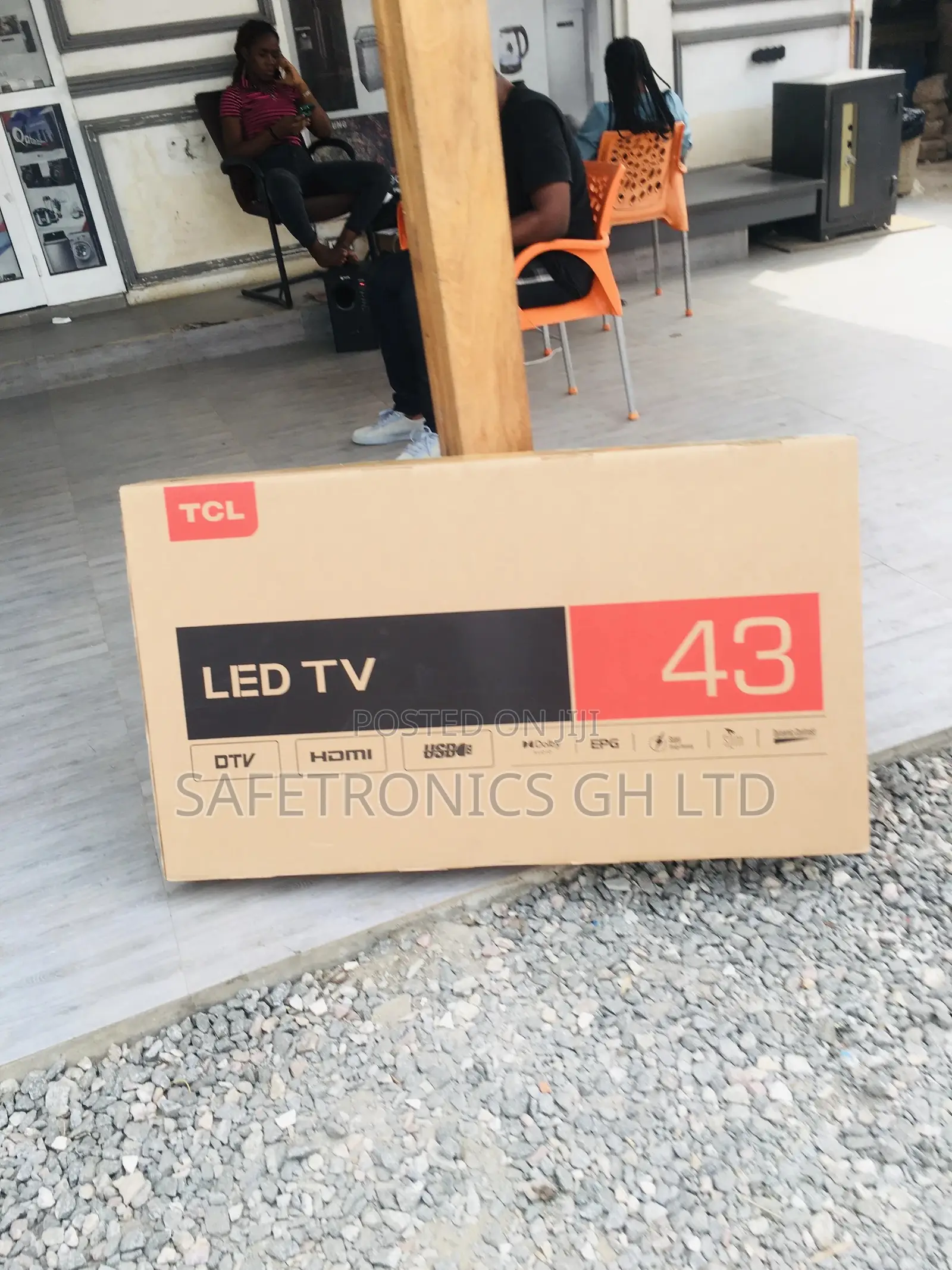 HDR TCL 43 Inches LED Glossy Full HD Black Electric D3200