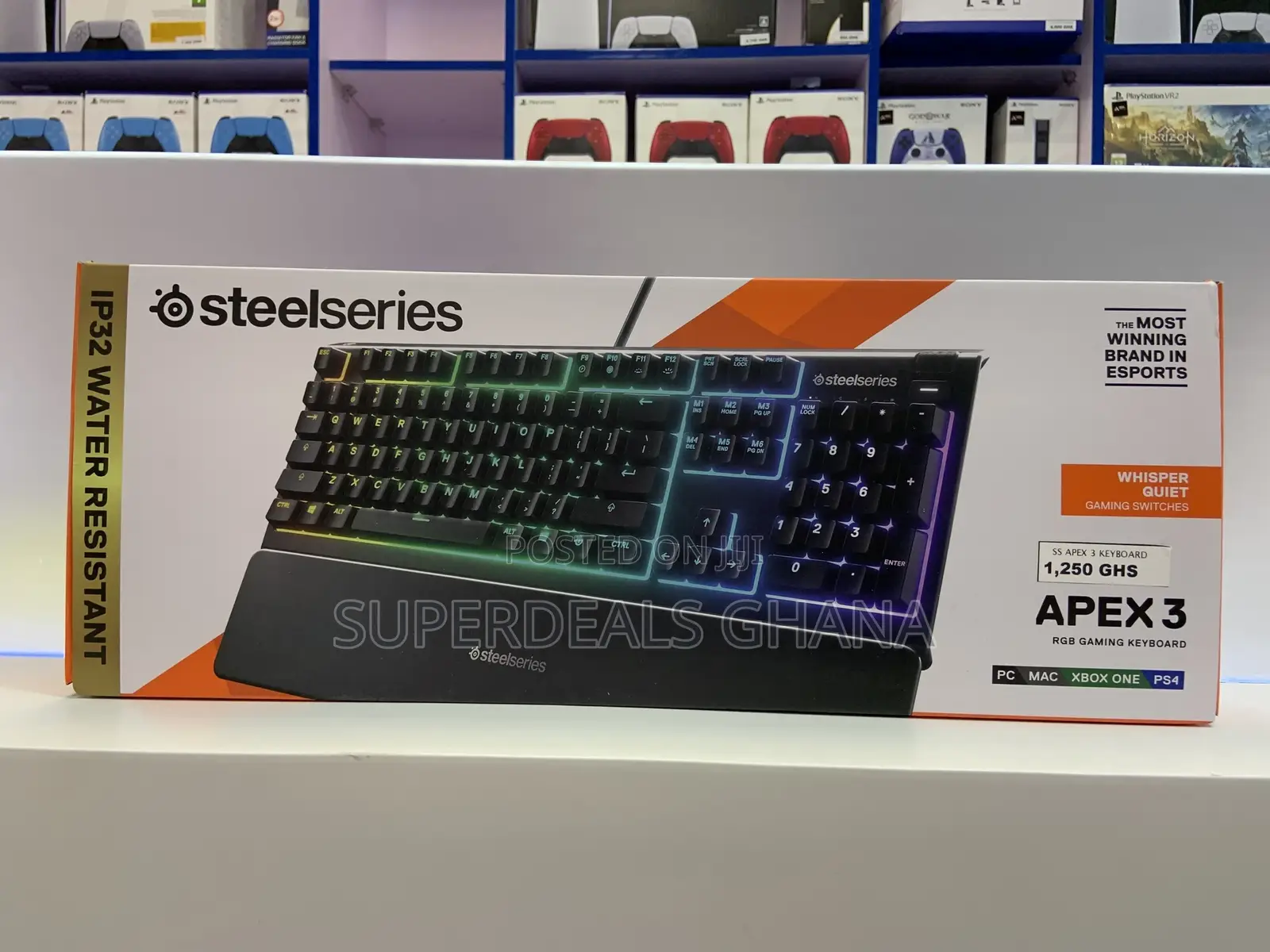 Steelseries Apex 3 RGB KEYBOARD