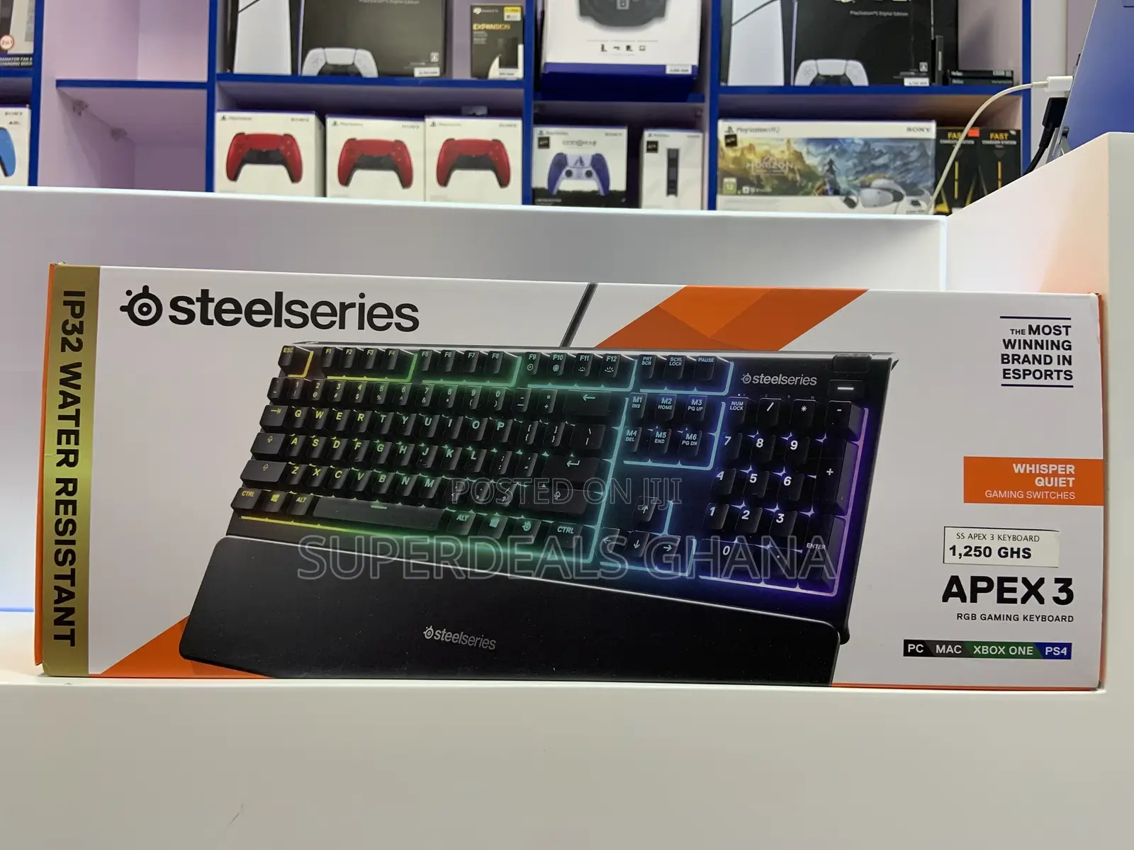 Steelseries Apex 3 RGB KEYBOARD