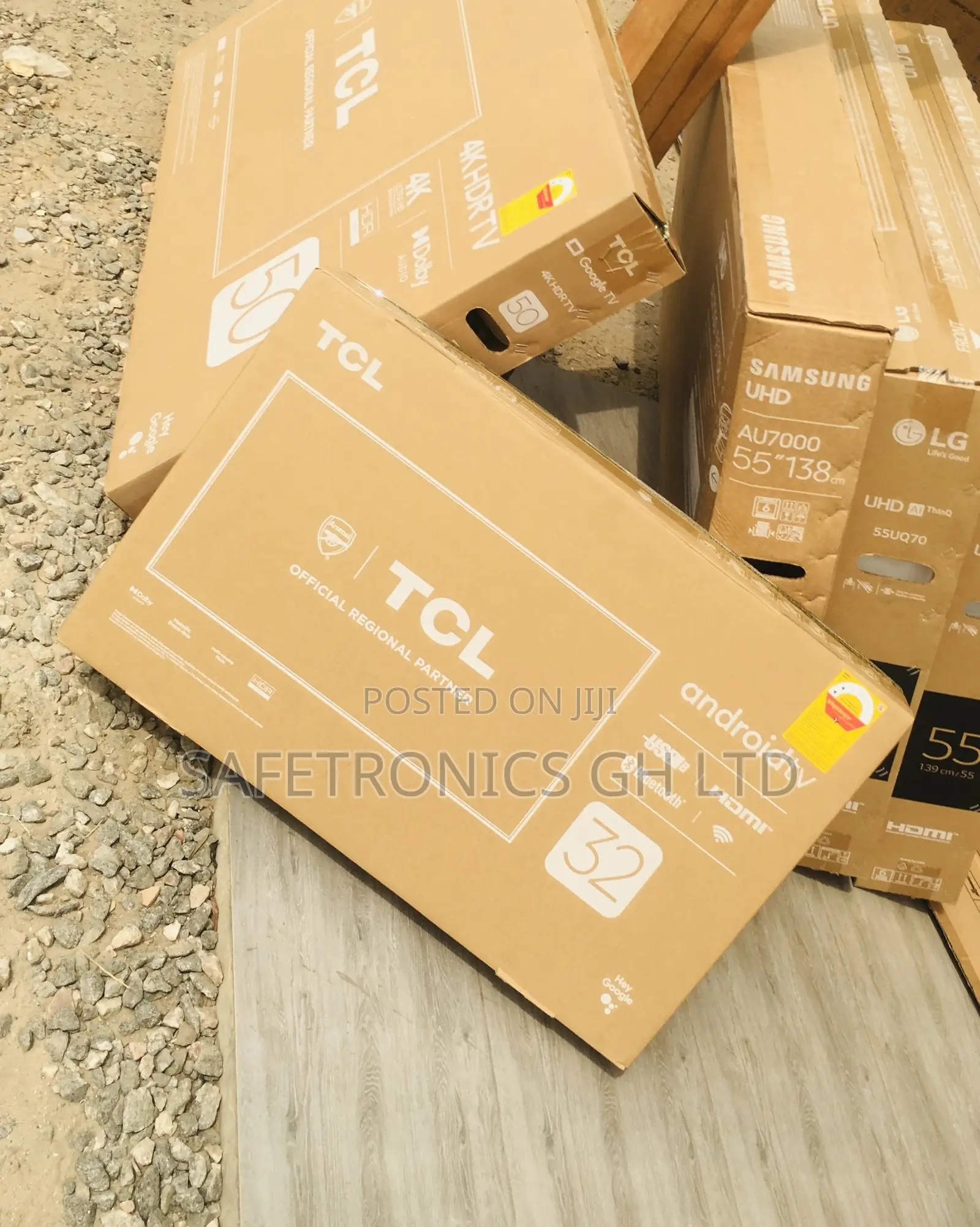 32 Inches Glossy LED Full Black Electric S5400A HDR TCL Tv