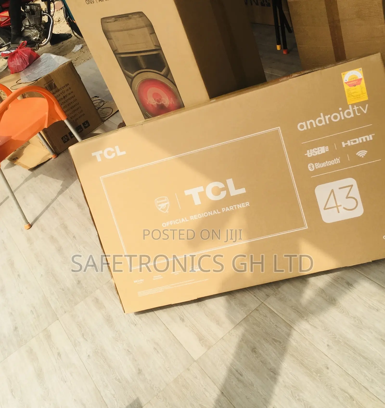 Black Electric HDR Full Hd 43 Inches Glossy LED S5400A Tv