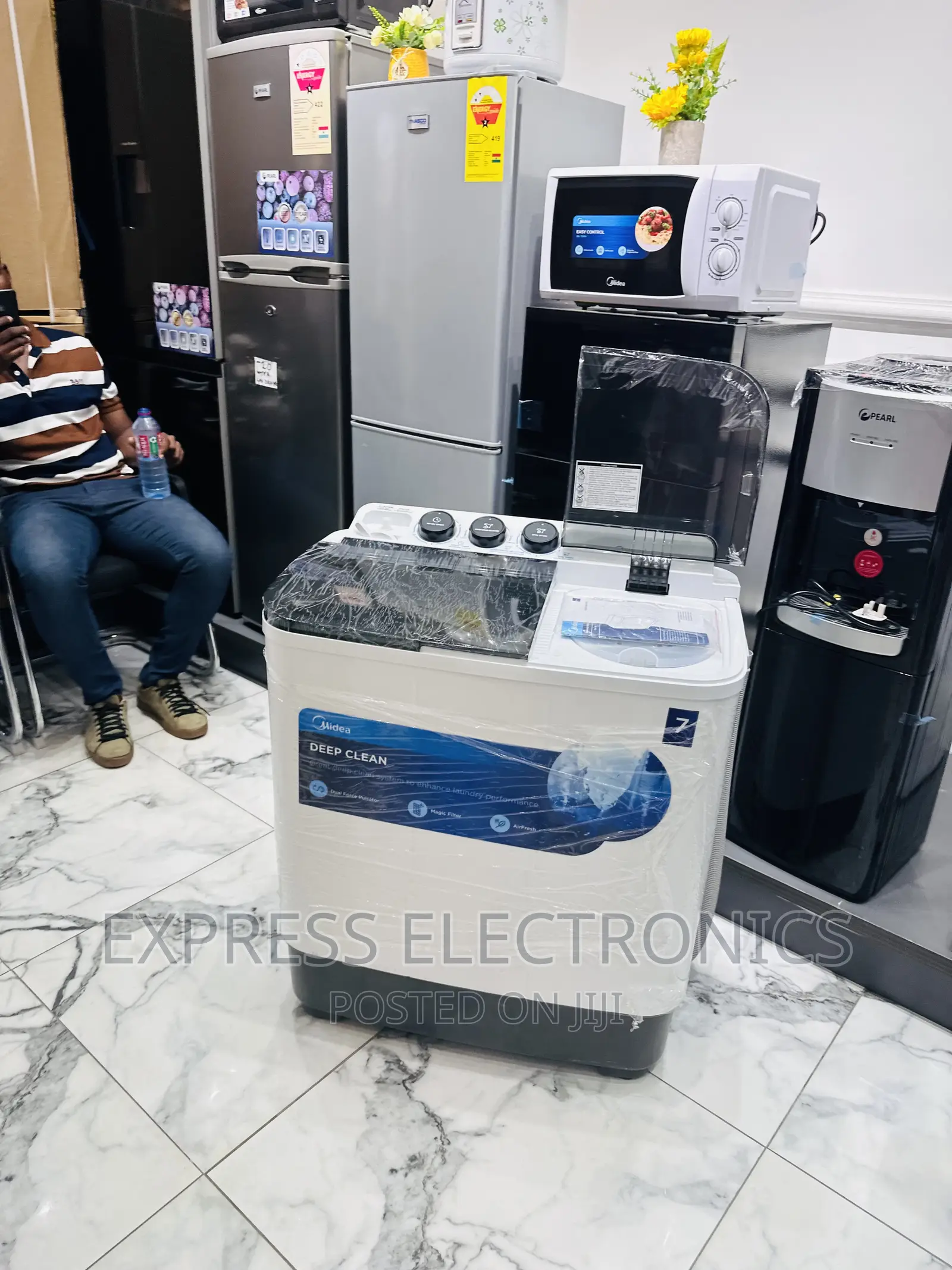 Better and Quality Midea 7kg Topload Washing Machine Midea
