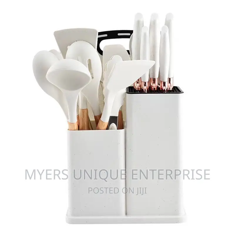 19 Pieces Silicon Ladle Set