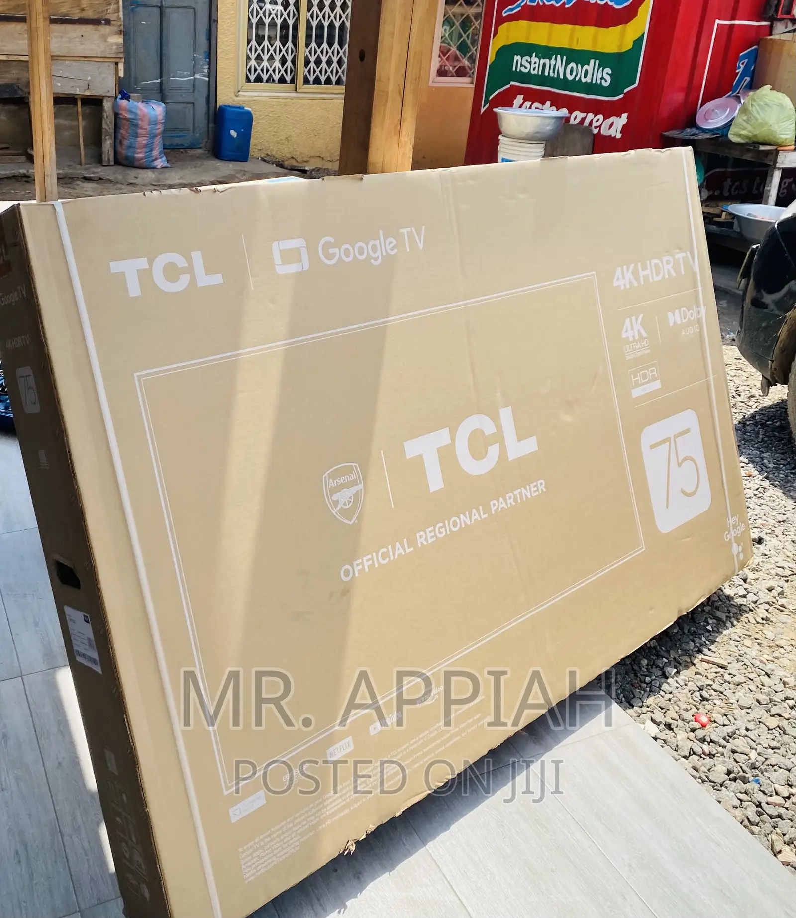Buy Authentic TCL 75p635 75 Inch HDR Smart Tv(Black).
