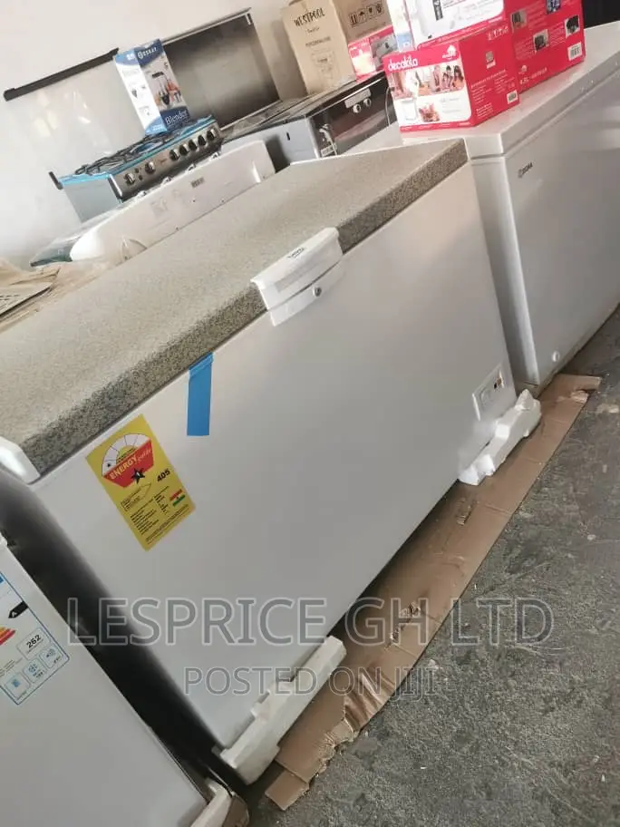Beko 355L Inbuilt Stabilizer Chest Freezer
