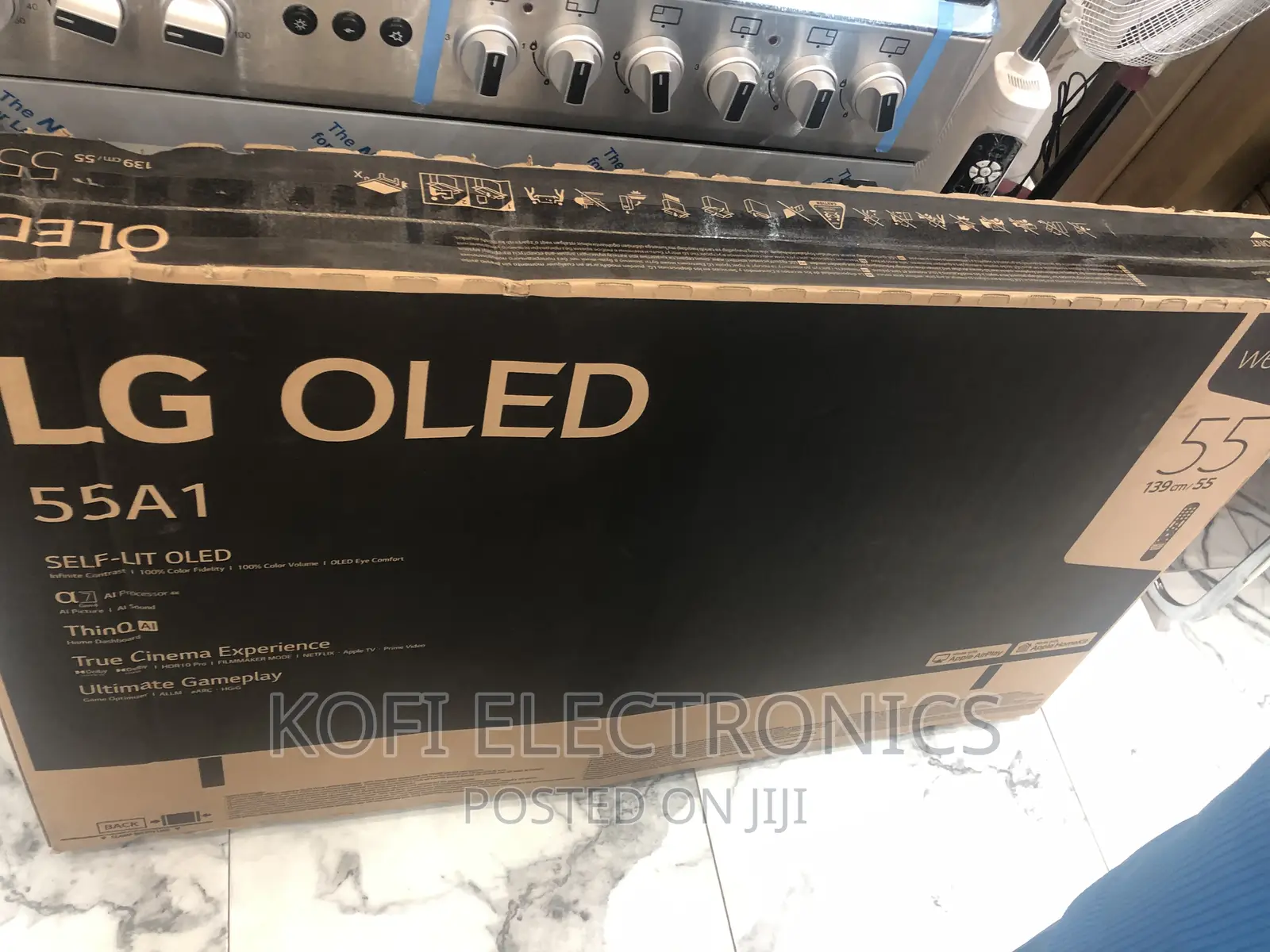 LG OLED A1 Series 55” Alexa Built-in Smart TV, 60hz