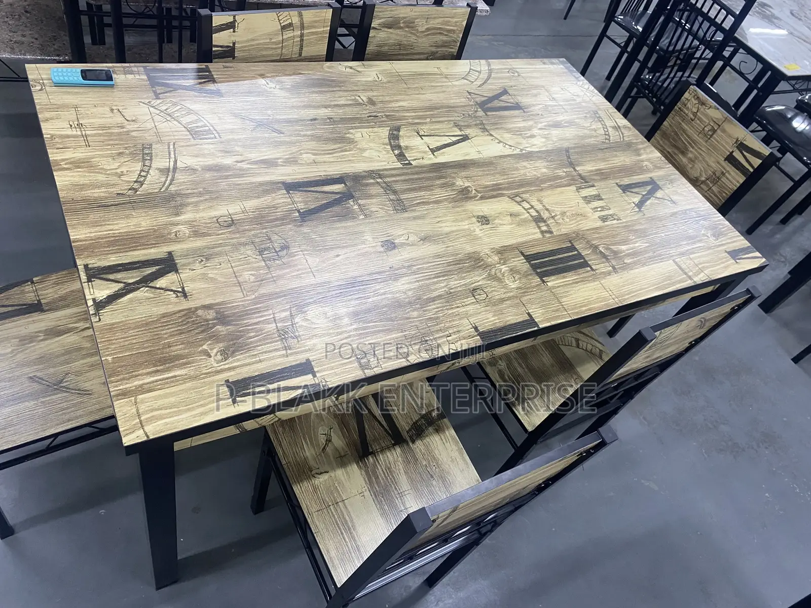 Dining Table With 6chairs Wooden