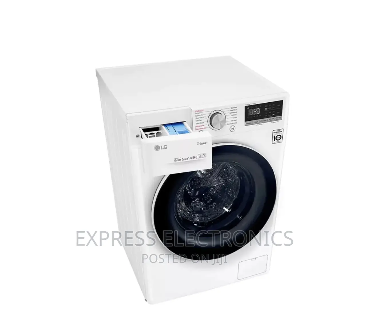 Fast and Clean Washing Machine 10.5kg LG F4V5RYP0W