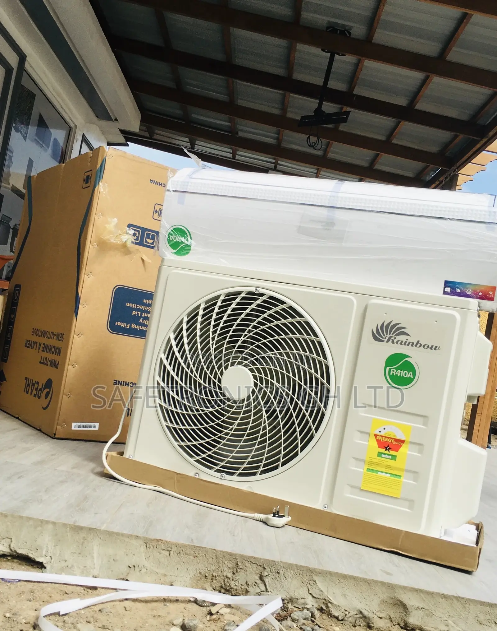 1.5hp Split R410 Gas White Electric Bruhm Airconditioner