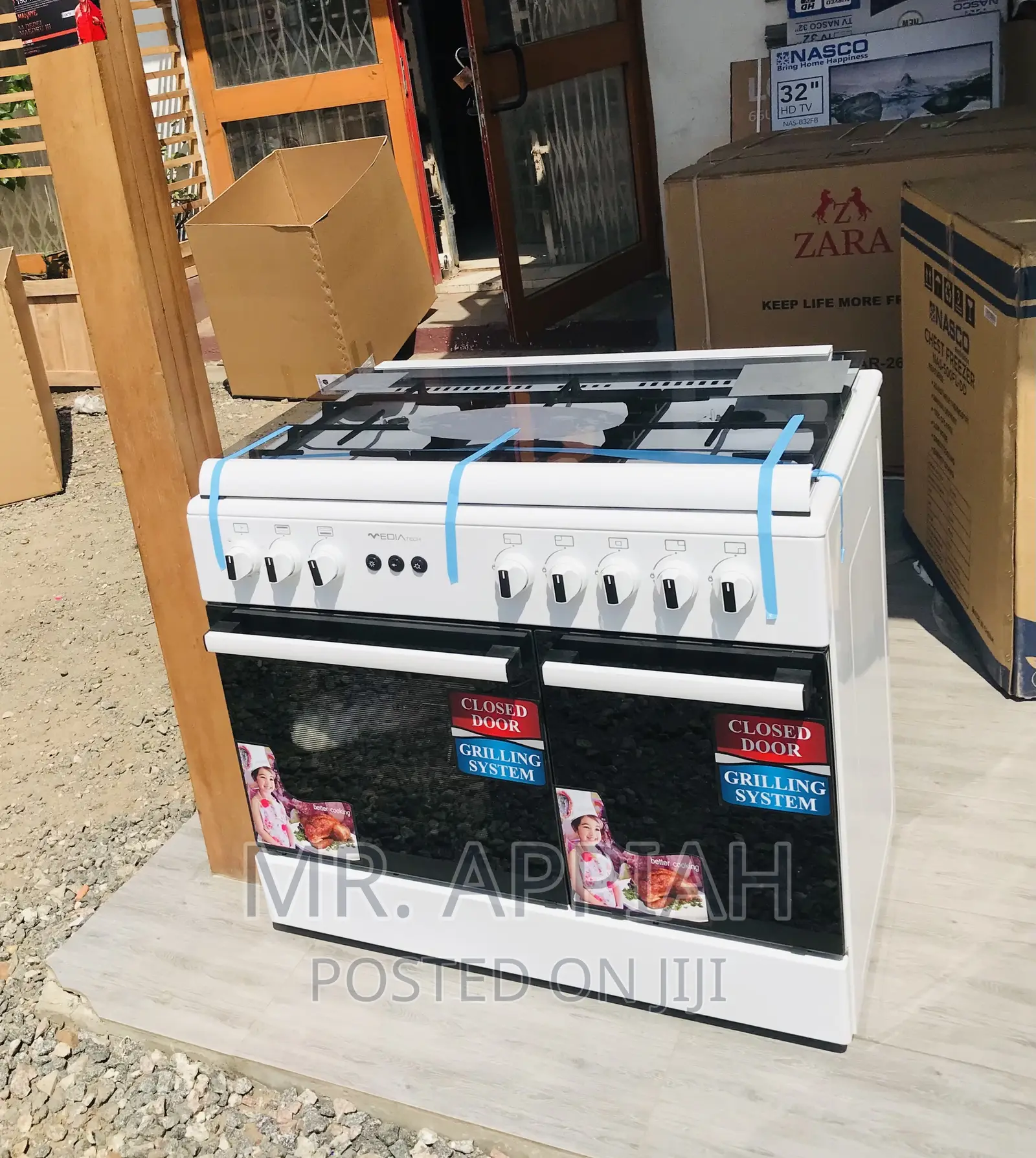 Purchase Affordable Midea 60x60 5 Gas Burner With Oven.