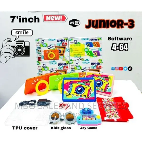 Bebe-Tab Junior 3 Android Kis Tablet 64/4gb - Wi-Fi Only