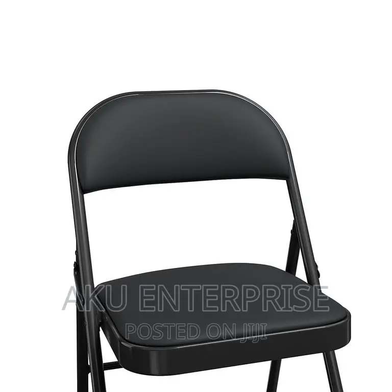 Foldable Chair, Staples Luxura Back Faux Leather