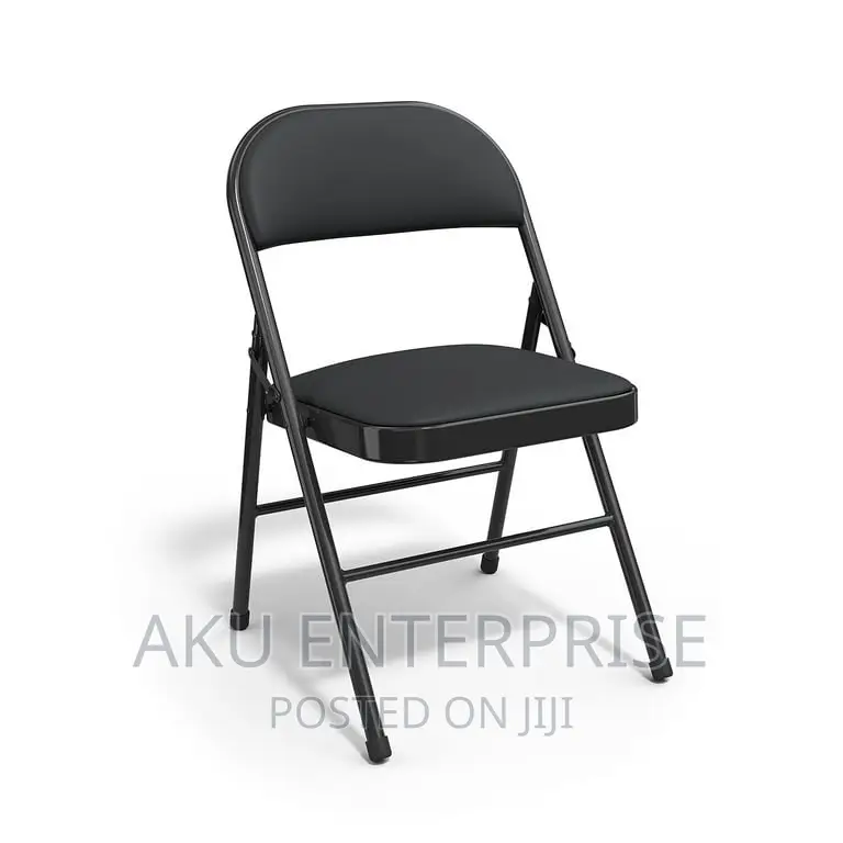 Foldable Chair, Staples Luxura Back Faux Leather