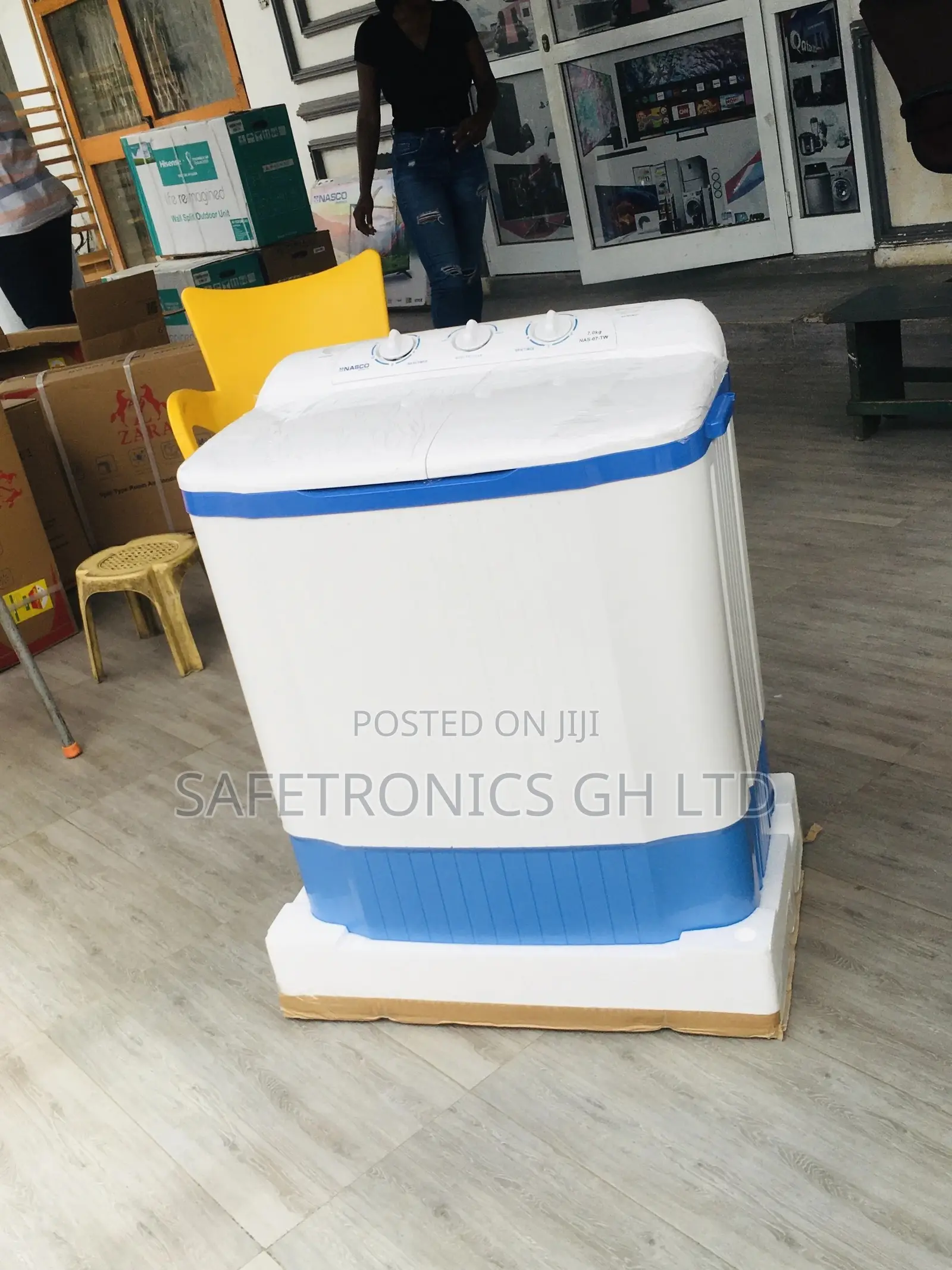 Essential Nasco 7kg Washingmachine Topload Semiautomatic