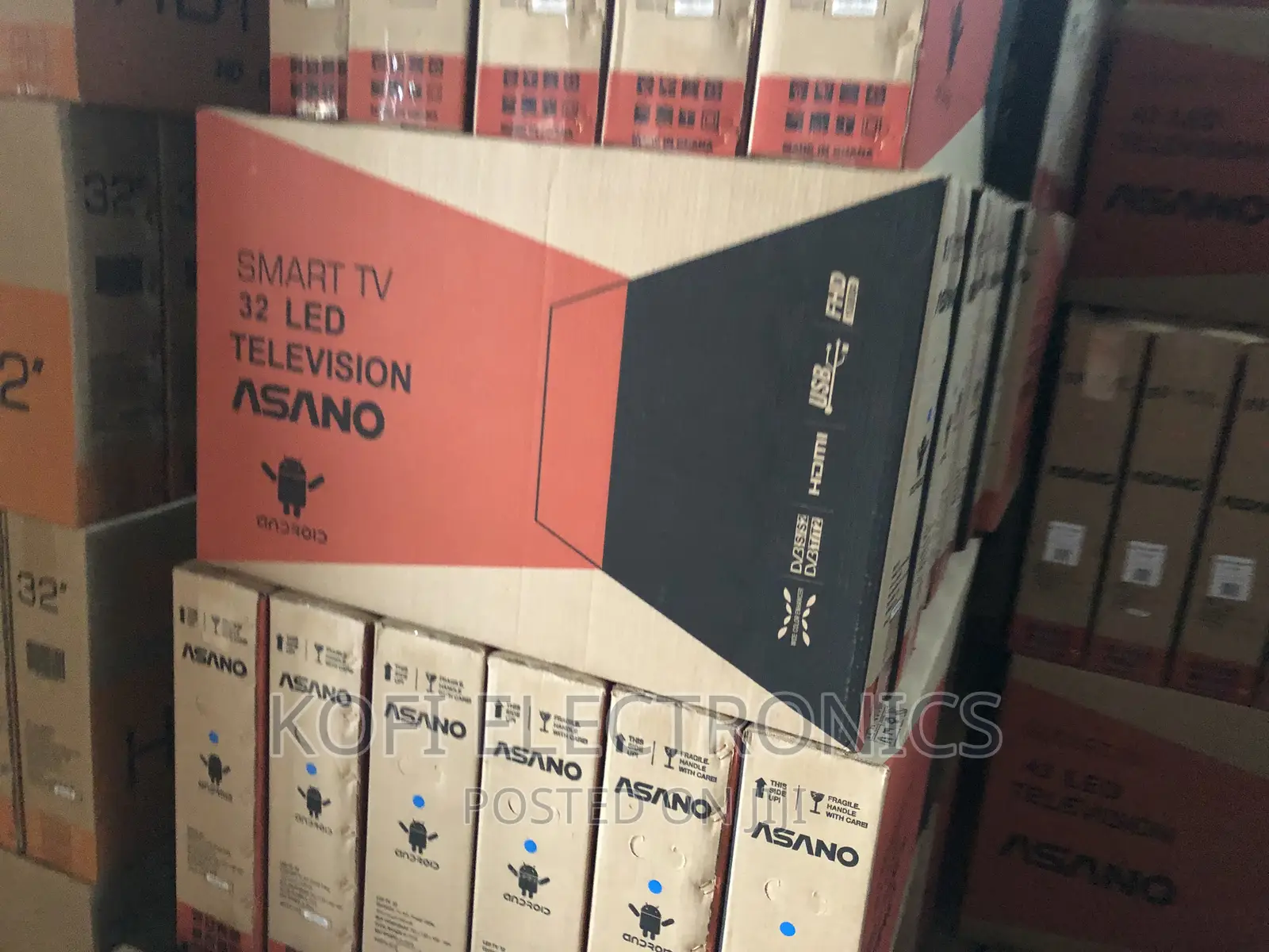 Asano 32′′ FHD DVB Smart T2 S Slim TV