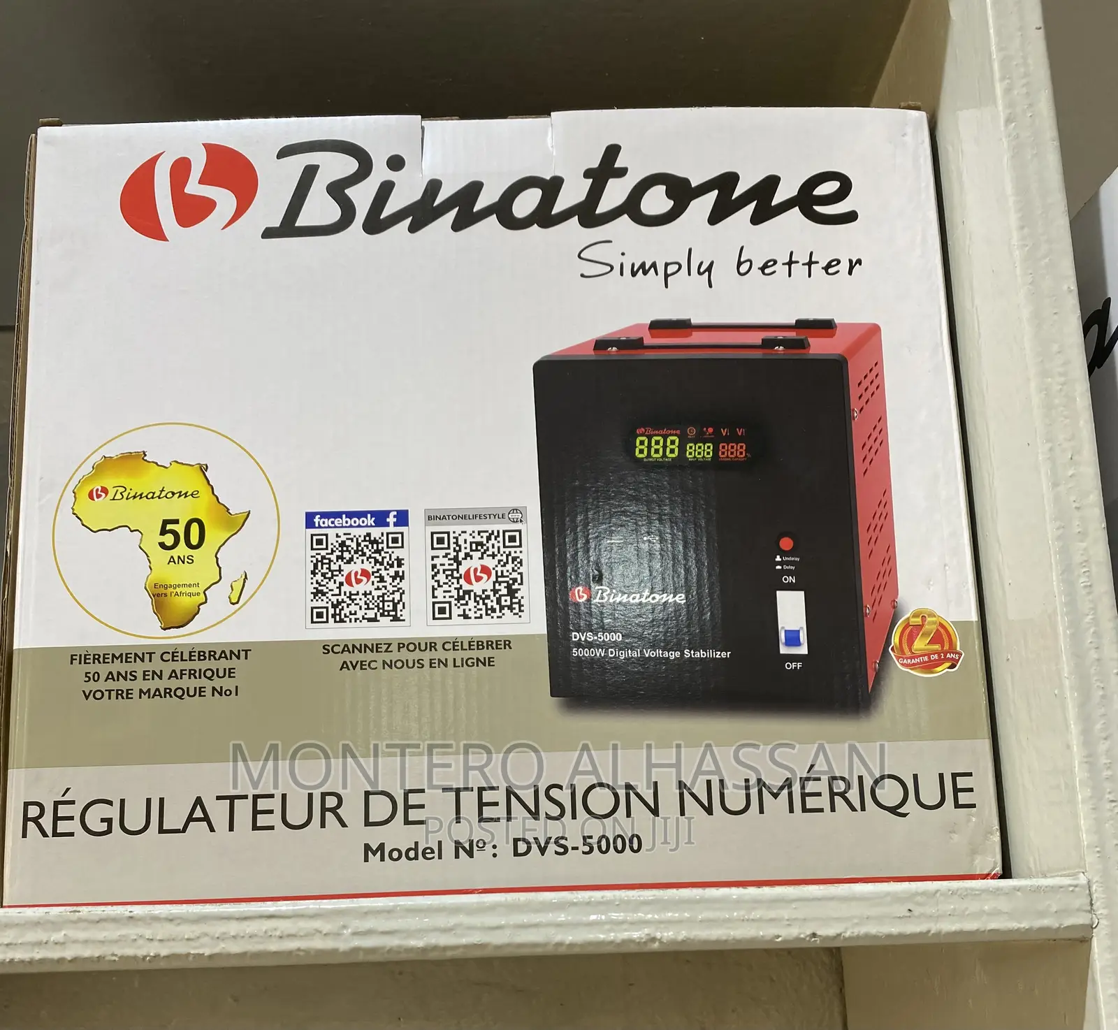Binatone Stabilizer 5000watts