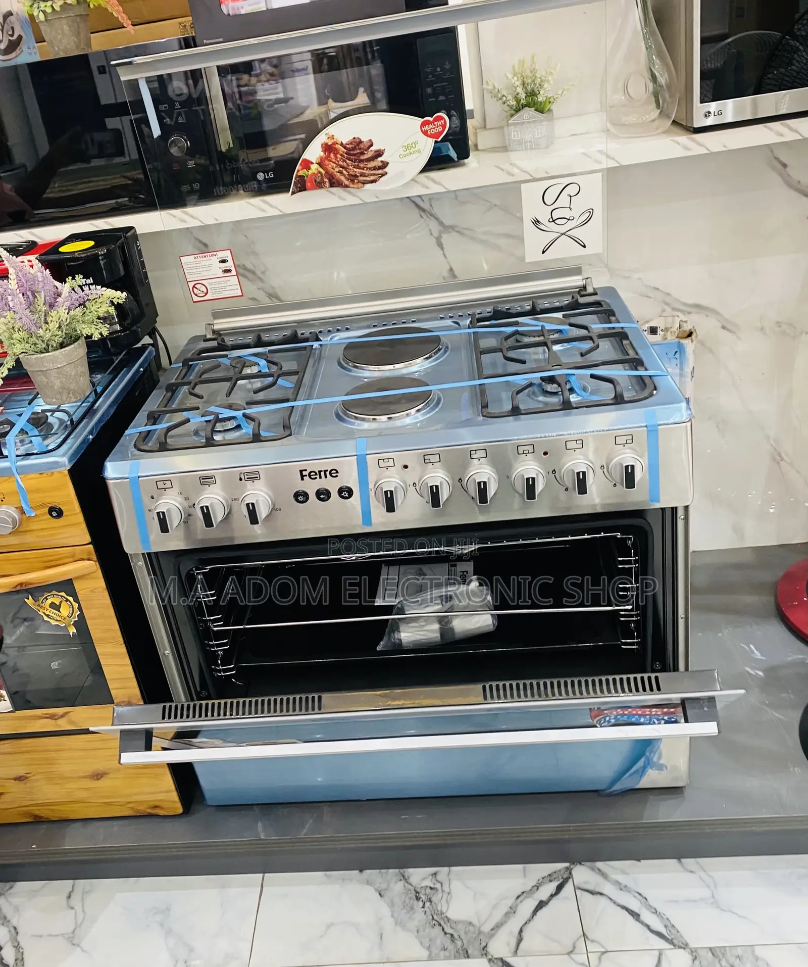 Purchase Original Ferre 60x90 4 Gas + 2 Electric Burner.