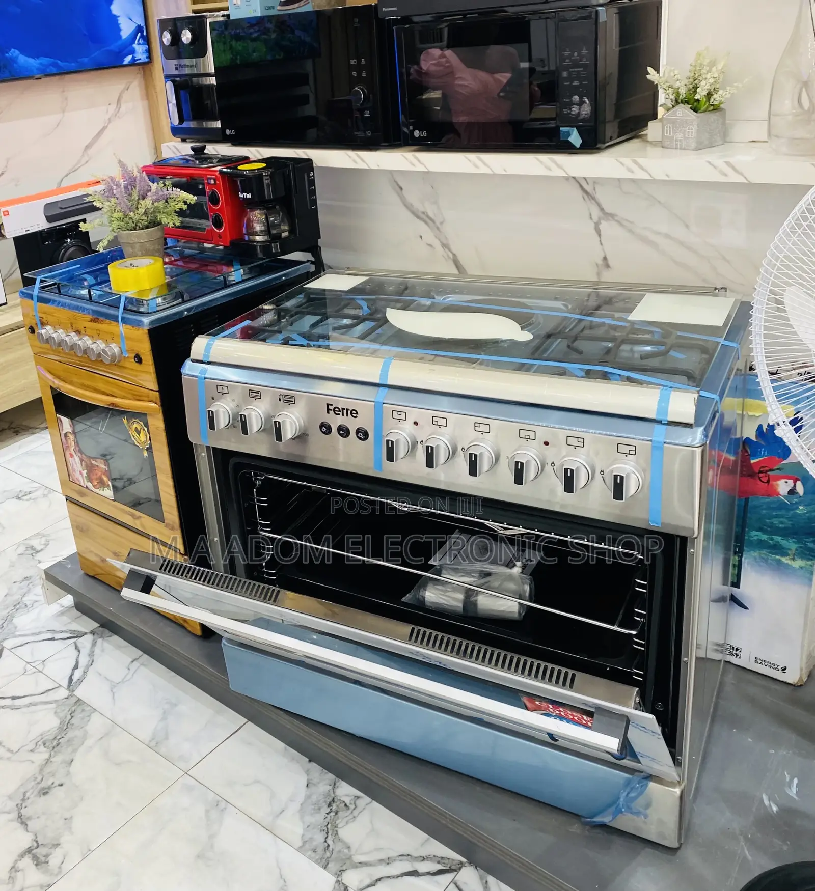 Purchase Classic Ferre 60x90 4 Gas + 2 Electric Burner.
