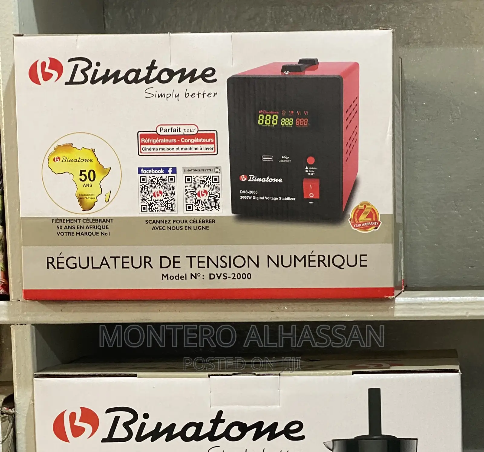 Binatone Stabilizer 2000w