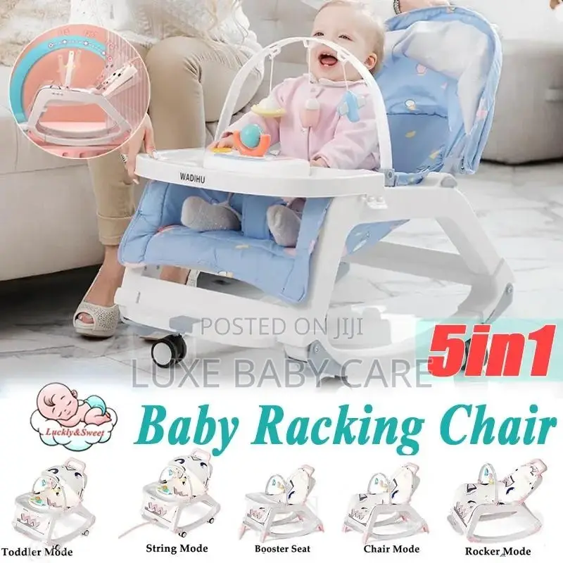 5 in 1 Multifunctional Baby Rocking Chair.