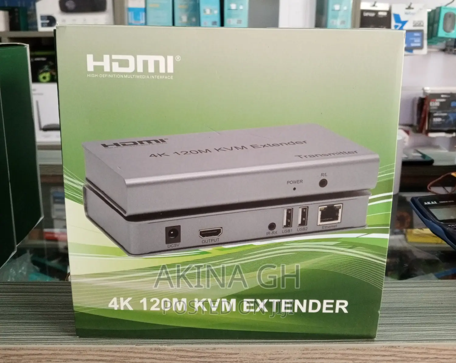 120m KVM Hdmi Extender With Loop Out