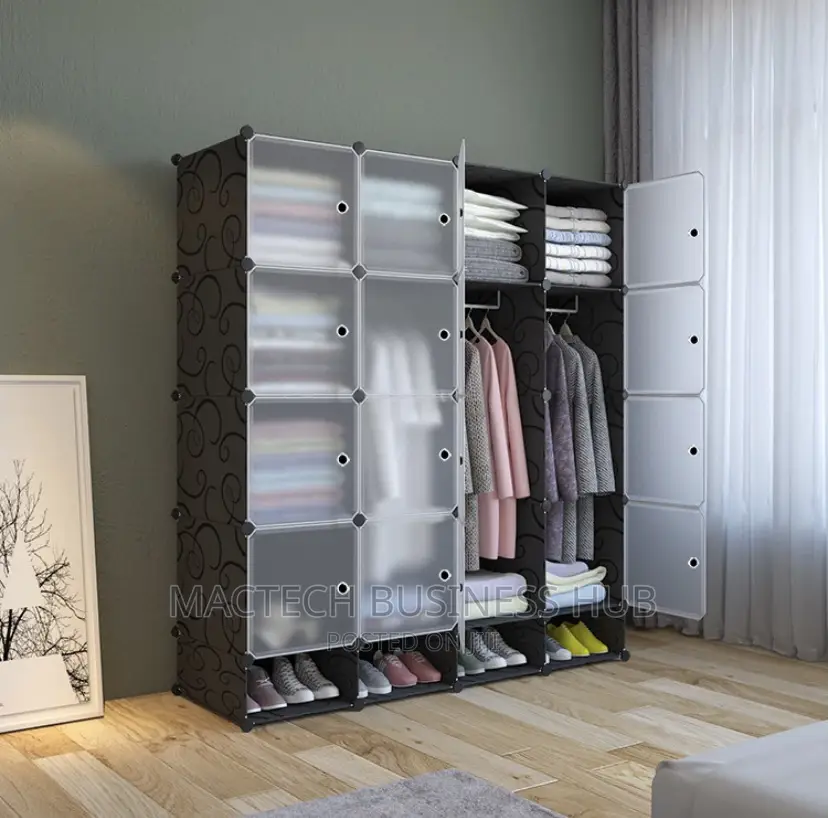 Storage Rack(Plastic 16 Cubes)