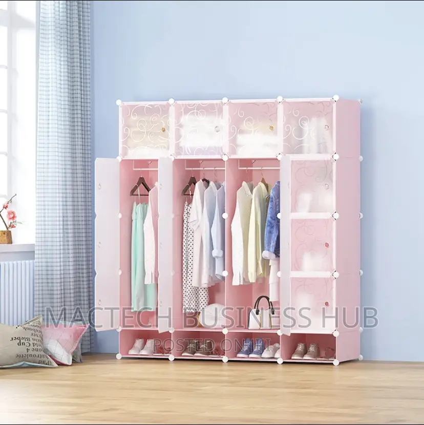 Storage Rack(Plastic 16 Cubes)