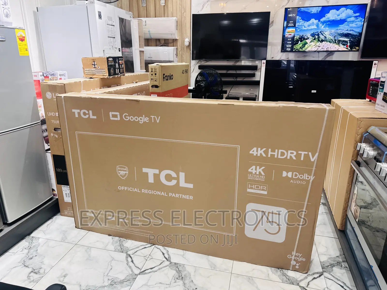 Immersive Yourself With TCL UHD 75”P635 Tv 