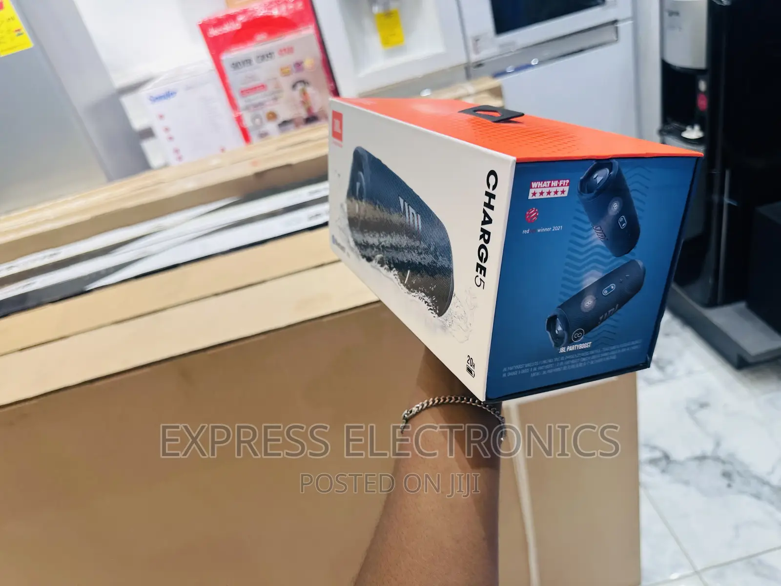 Blue Bluetooth Speaker JBL Charge 5