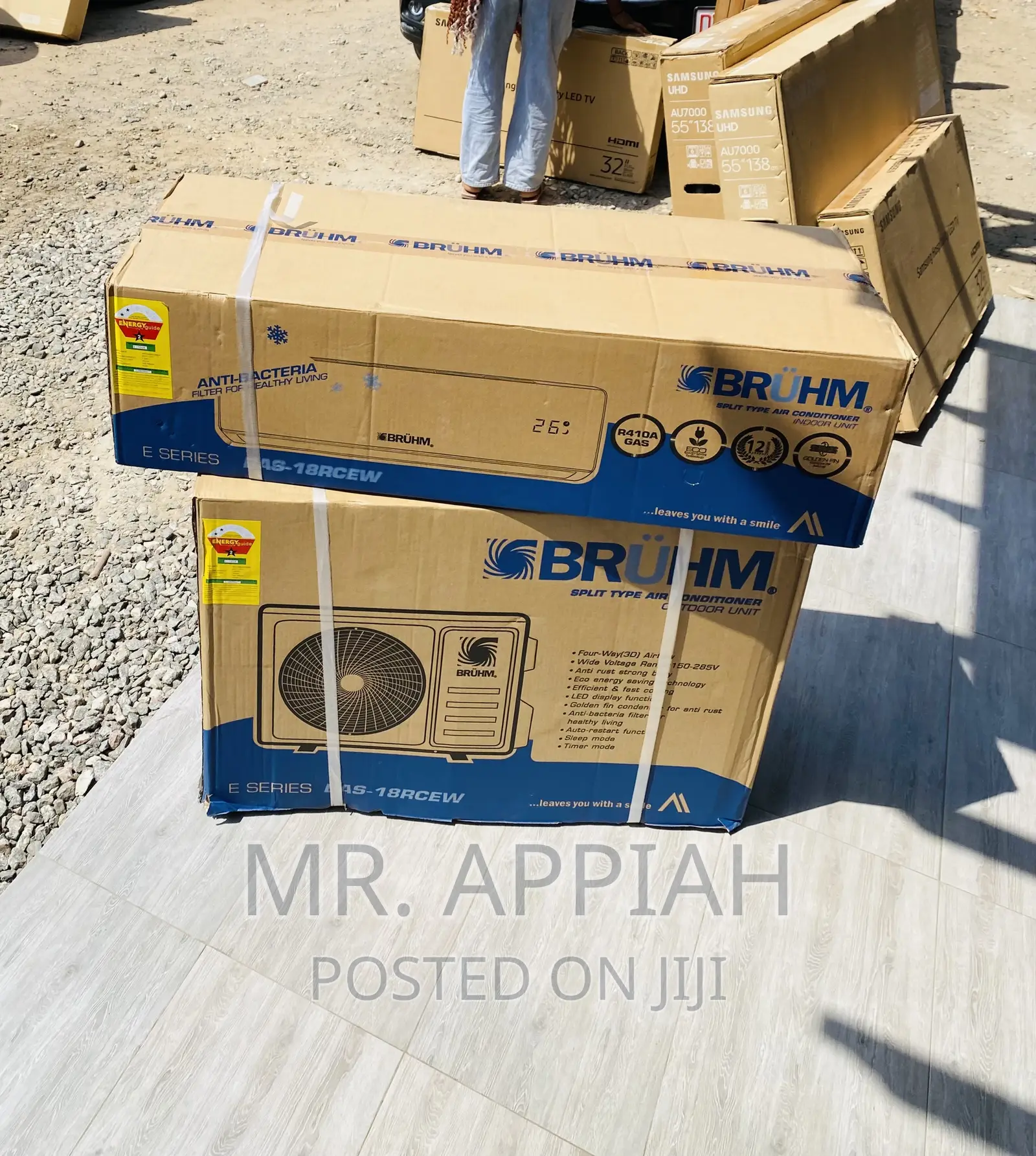 Purchase Classic Bruhm 1.5hp Split Type Electric Ac.