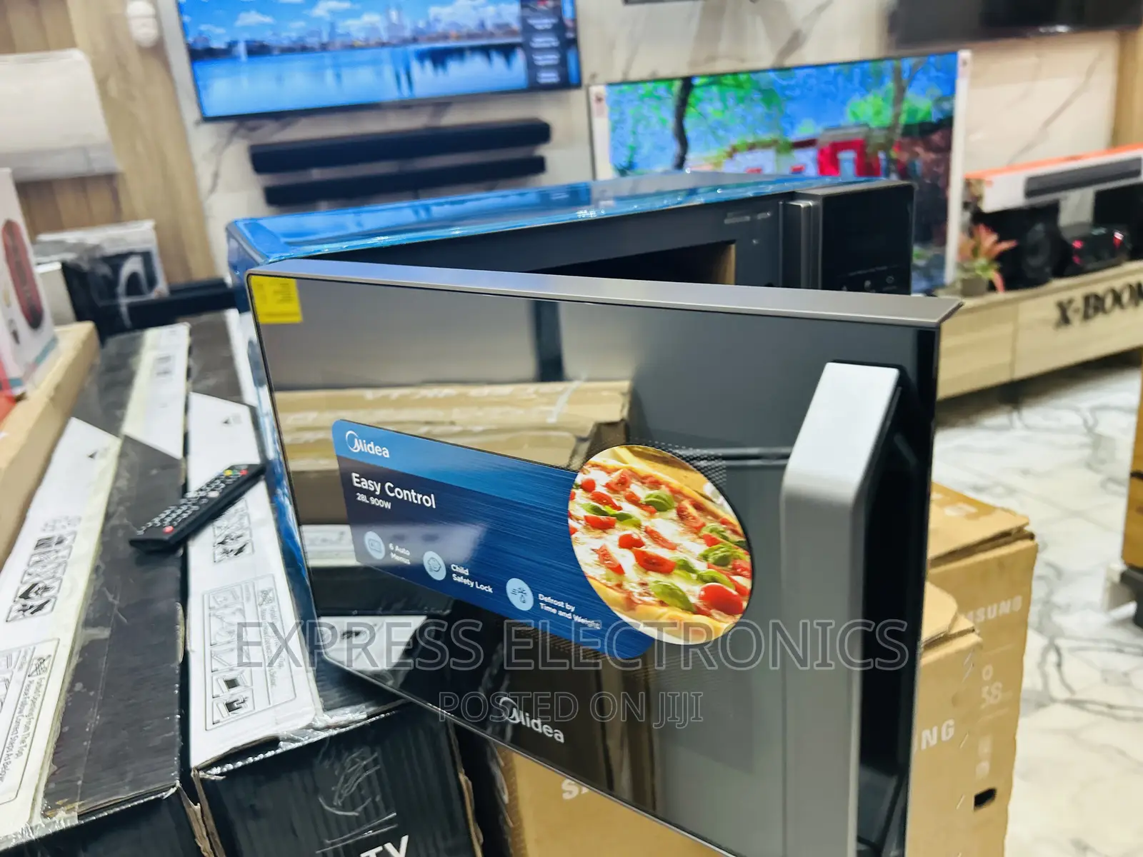 Zealous Sleek New Midea Em9p032mx 28L Microwave Oven