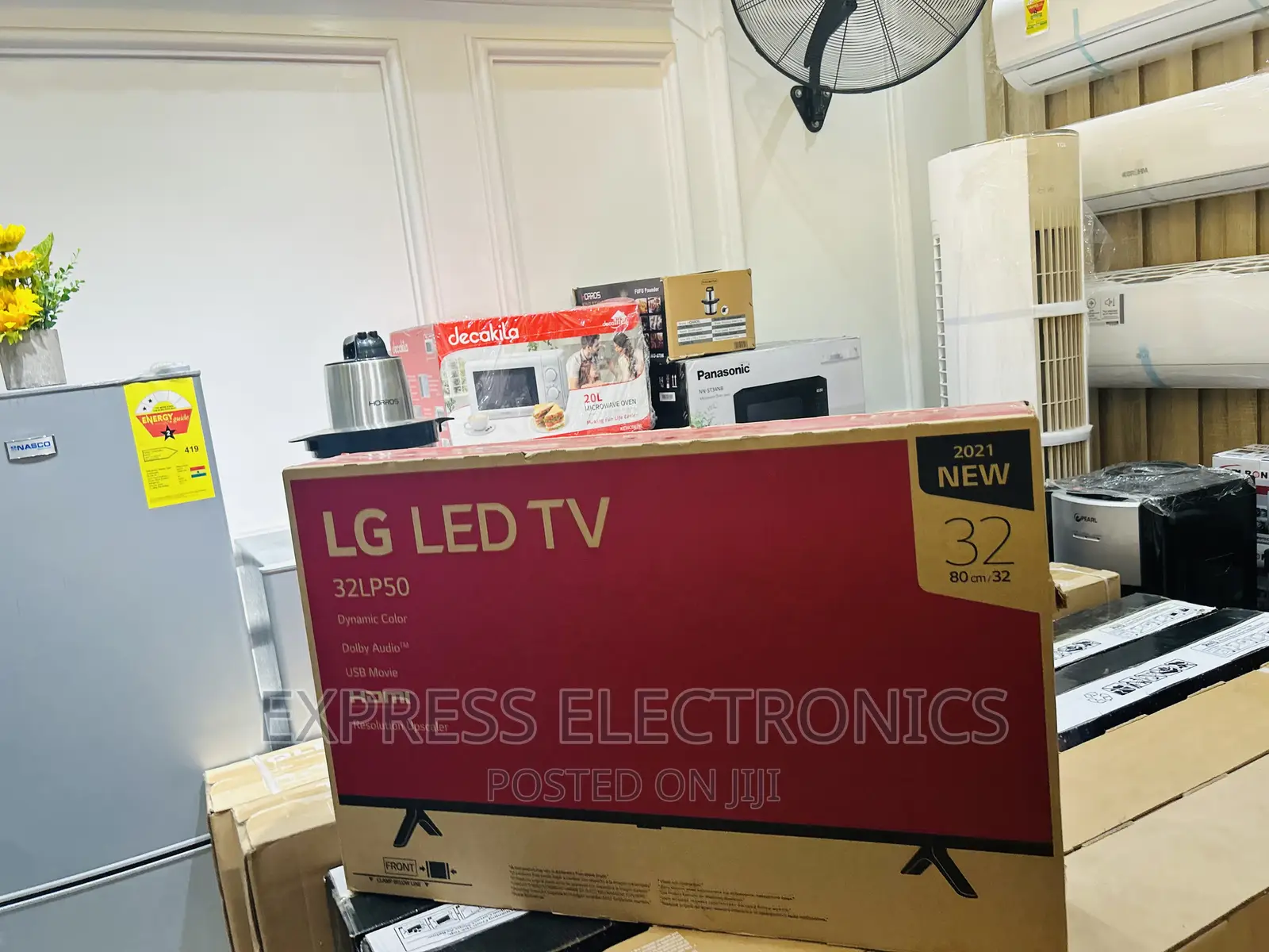 Sleek Slim FHD Satellite LG 32”LP5000 Tv 