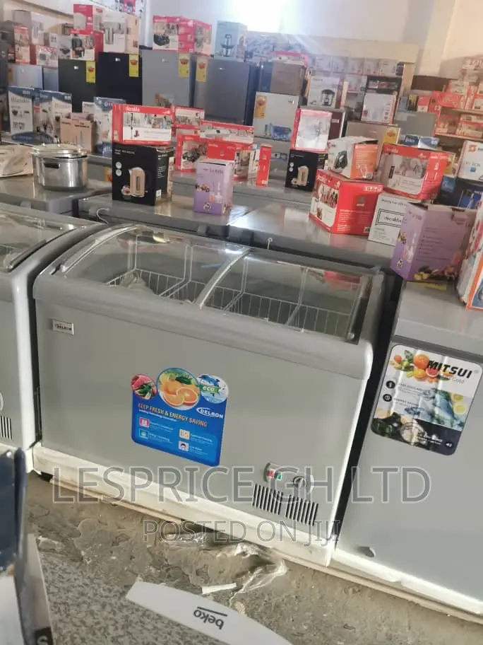 Delron 258L Showcase Freezer