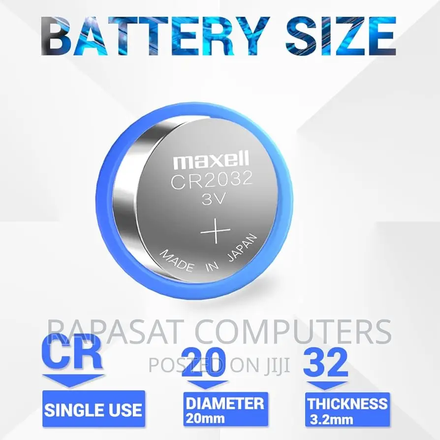 CMOS Lithium CR2032 Batteries