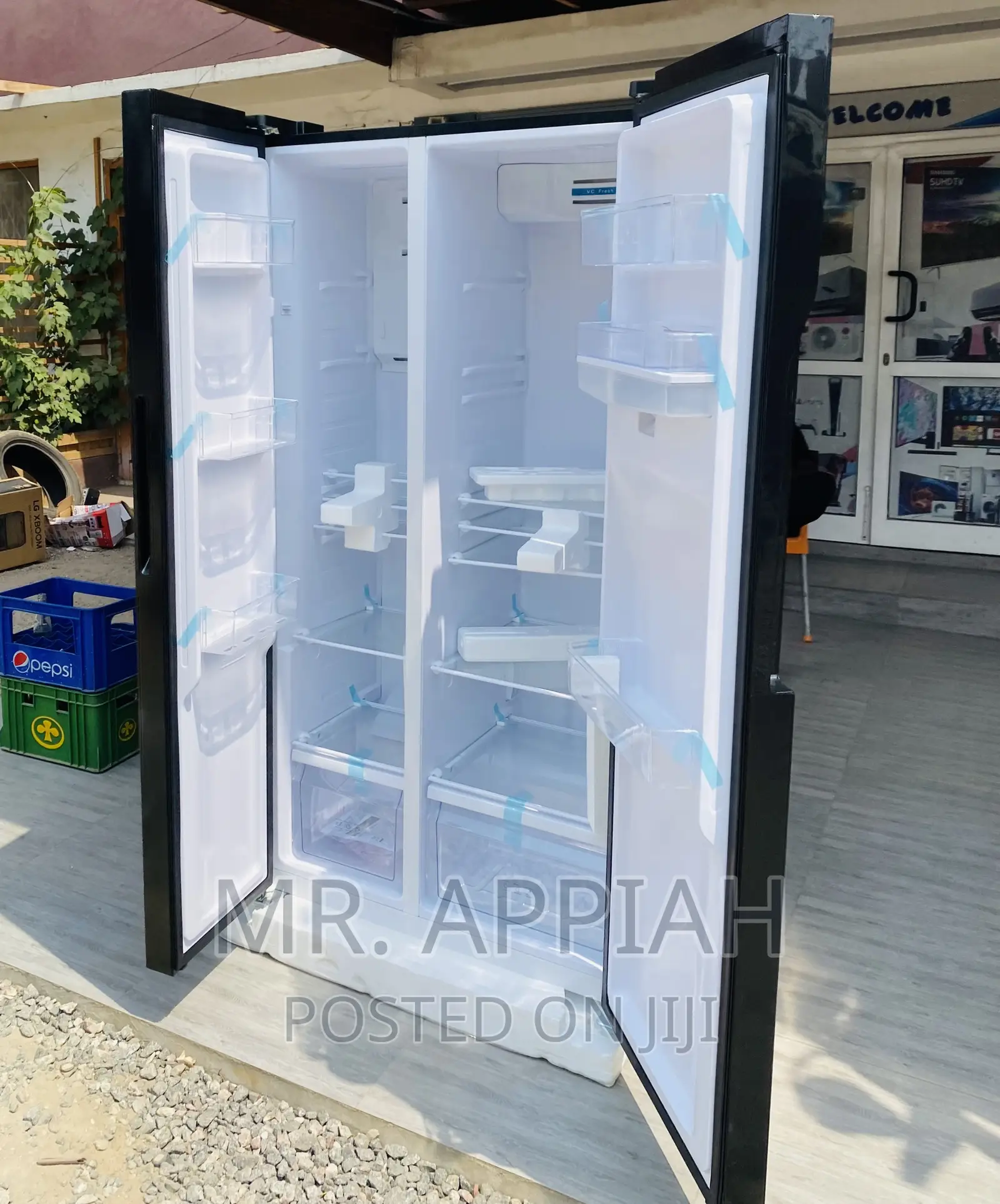Authentic Nasco Fridge With Water Dispenser(Side by Side).