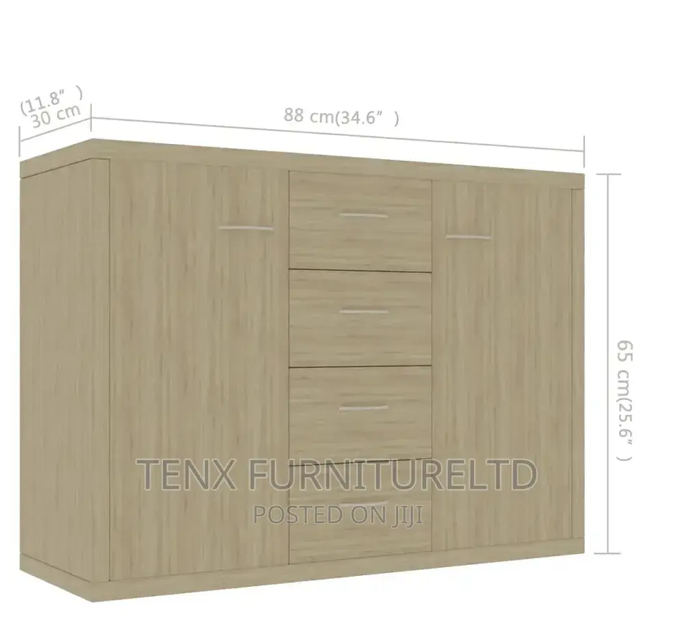 Sideboard / Cabinet Sonoma Oak (Acacia)
