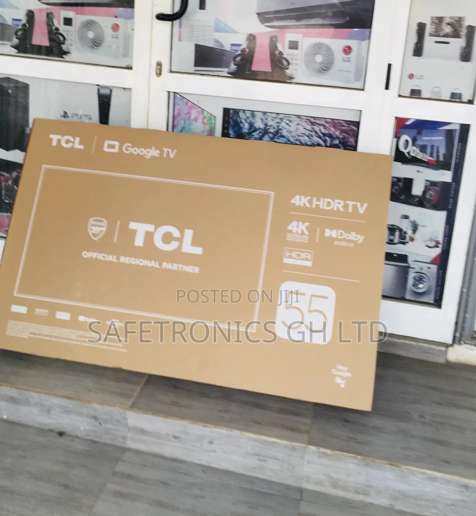 TCL P635 Led Glossy Led HDR 55 Inch Electric Smart Black