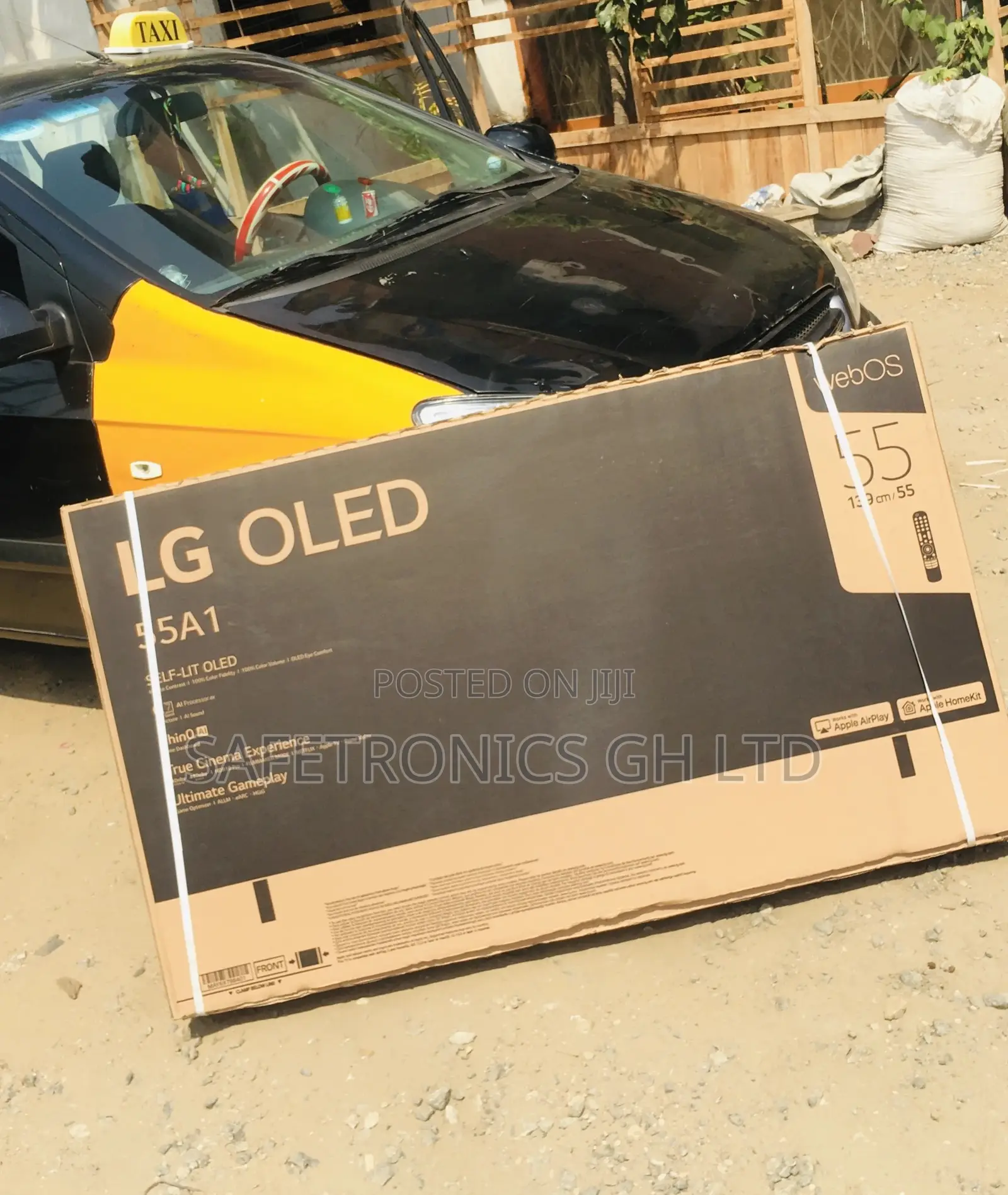 55 Inches Glossy OLED A1PVA LG Electric Smart Black UHD