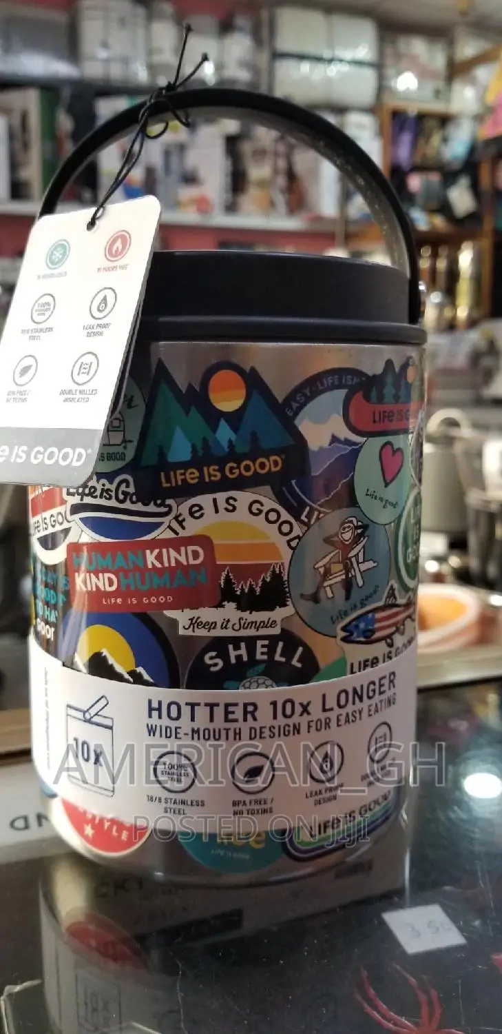 LIFE Is GOOD Food Jar (887ml) 10hrs Hot/16hrs Cold
