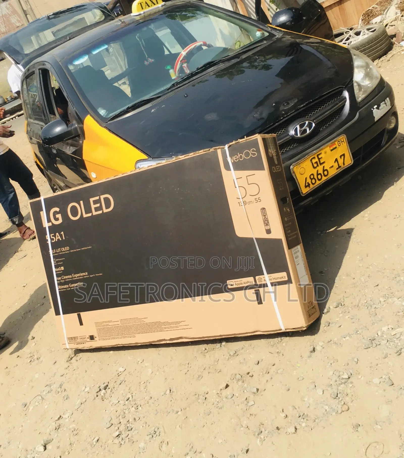 Electric Smart Black UHD 55 LED A1PVA LG Glossy OLED Tv