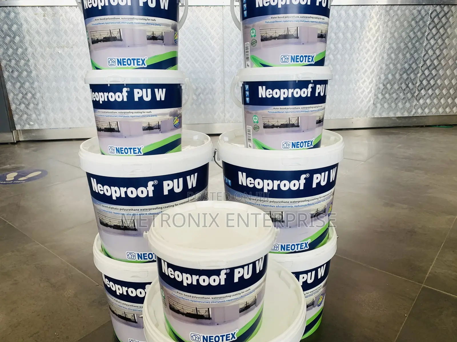 Waterproof Coating for Roofs,(Neoproof Pu W)4kg