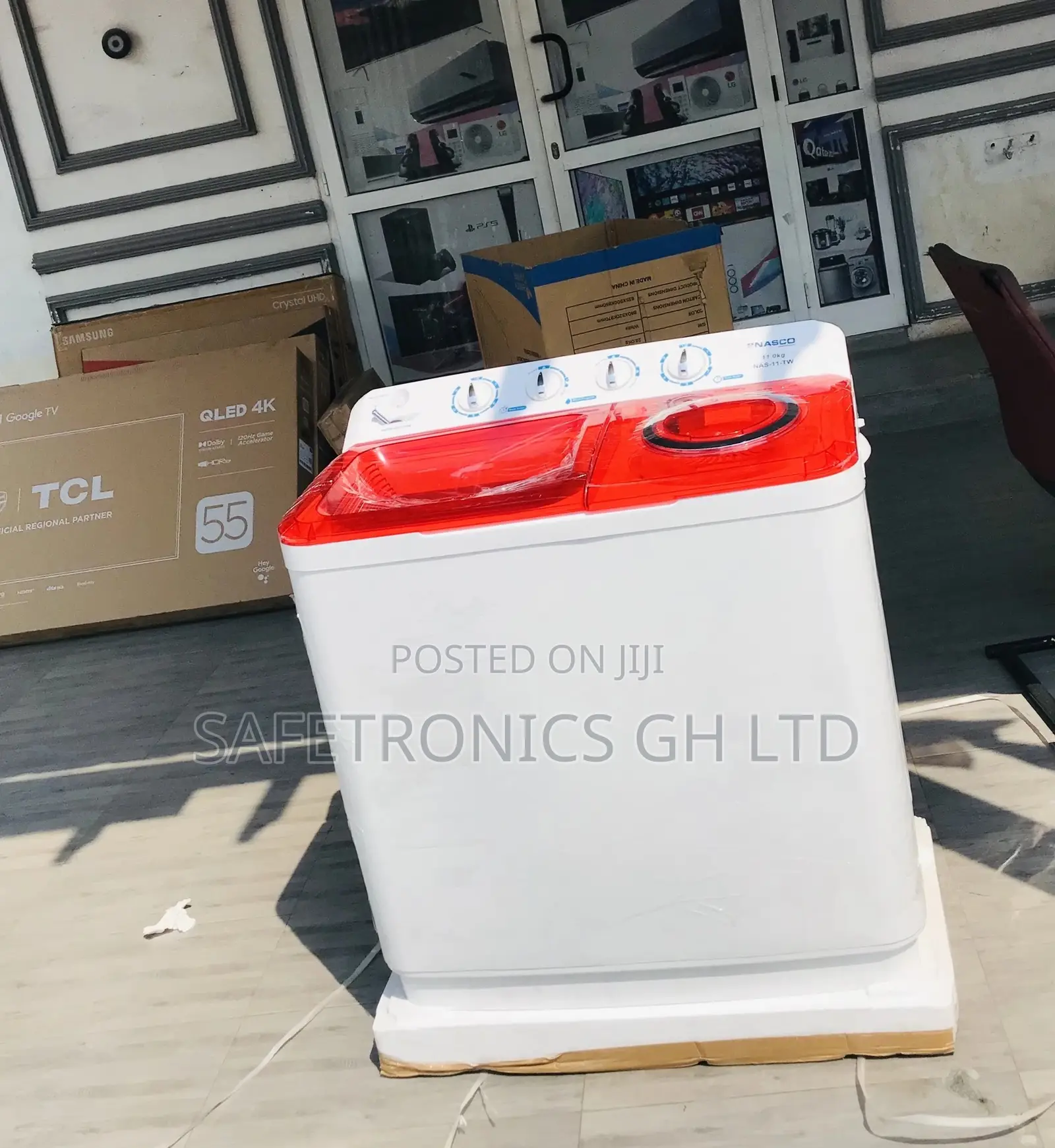 Essential Topload 11kg Nasco Semiautomatic Washingmachine