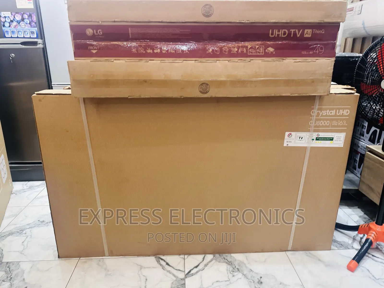Samsung 75”Cu7000 High Picture Screen Uhd Smart